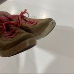 Dansko  Elise Suede Leather‎ Lace Up Comfort Shoes Size 39 Tan Pink Photo 4