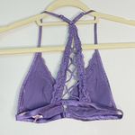 Victoria's Secret NWOT Victoria’s Secret Purple Lavender Floral Lace Bralette Photo 4