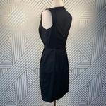 Adam Lippes Sheath‎ Dress Straight Sleeveless Pencil Wool Cashmere Black Size 0 Photo 5