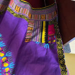 Bright Fun Big Mama tunic 100% cotton. One size Red Size undefined Photo 5