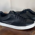 ZARA Men’s Black Leather Shoes Photo 0
