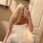 Nasty Gal Tulle Dress White Photo 3