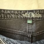 Wild Fable  Blue and Black Distressed Jean Shorts Photo 6