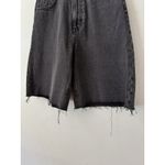 H&M NWT &Denim Black High Waist Loose Bermuda Shorts Women’s Size 0 Photo 3