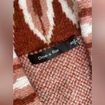 Doe & Rae  Rust Patterned Cardigan Photo 8