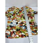 Chico's Womans  Size 2 Multicolor Pull Over Top Photo 5