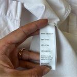 Good American  White Boxy Button Down Shirt Photo 7