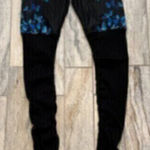 Alo Yoga  women's S Goddess Gypset Ribbed Glossy Butterfly Activewear leggings Photo 0