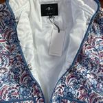 7 For All Mankind Women's Quilted Paisley Floral Jacket XS NWT Photo 6