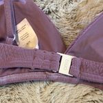 ONIA NWOT  Clair Lilac Bikini Top S Photo 4