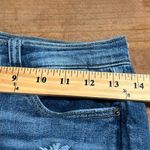 Altar'd State Altar’d State small distressed jeans mid rise 23.5” inseam two toned down side Photo 2