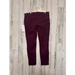 LC Lauren Conrad Women’s XL Burgundy Skinny Jeans Stretch Size 14 NWT Photo 3