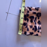 Leopard Print Robe Cozy house Full Zipper Two Pockets Lounger Wear Size 2 Brown Photo 6