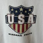 Urban Outfitters USA Niagara Falls T Shirt Vintage 90s Medium M White Graphic Tee Photo 4