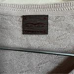 Animo Solei Made In Italy Mauve Beige Equestrian Long Sleeve V Neck Sweater Photo 2