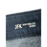 Warp + Weft Skinny Jeans Women's Size 10/30 Dark Blue Slim Fit Tapered Leg Denim Photo 7