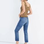 Madewell The High-Rise Slim Boyjean in Dover Wash: Raw-Hemmed Edition Photo 1