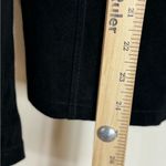 Ruff Hewn Vtg  black genuine leather coat jacket size XL 90s festival fall Photo 7