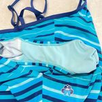 Disney  Minnie Mouse Striped Swimsuit Womens Sz XL Blue Adjustable‎ Straps UPF 50 Photo 12