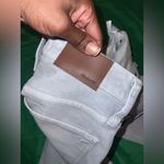 Madewell NWT Cali Denim- Boot Women's Light Gray. Corduroy Jeans size 25 Photo 10