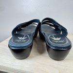 Dansko  Women's Dixie Dress Sandal Comfort Wedge Leather Black Size 39/8.5 Photo 5