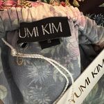 Yumi Kim  One Shoulder Dark Floral Romper Size Small Photo 6