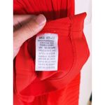Three Floor NWT True Romance Bustier Midi Dress 4 Red Orange Formal Event Fall Photo 8