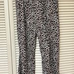 Midnight Women’s Cheetah Print Drawstring Pajama Pants Photo 0
