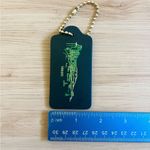 Coach Keychain  Limited Edition Bag Charm Logo Gold Chain Hawaii Stamp Large Size Photo 5