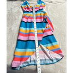 Lovers + Friends Brand New  Orchid Dress in April Stripes Hi Low Women's XS Photo 12