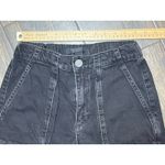 ALLSAINTS Mila Jean Cargo Pants Black Denim Jogger Womens Size 6 Millitary Chore Photo 6