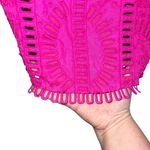Charo Ruiz NEW NWOT Ibiza Ynisa Strapless Eyelet Midi Dress In Hot Pink Photo 4