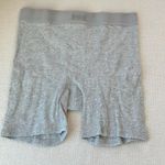SKIMS  Cotton Rib Boxer in Light Heather Grey, Size Small Photo 3