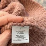 Hippie Rose  Women's Cozy Sweater - Pink size medium. Photo 7