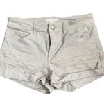 H&M khaki high waisted shorts Photo 0