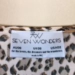 Seven Wonders Women’s Leopard Print Wrap Maxi Dress Brown Size 2 Photo 8