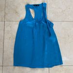 EXPRESS  Like New Blue Beaded Racerback Tank Sz S Photo 0