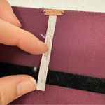 Free People  Red Floral Balloon Sleeve Mini Dress Womens 2 Peasant Satin Burgundy Photo 5