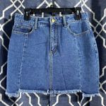 Forever 21 Blue Jean Denim Skirt Photo 0