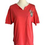 Disney Vintage 90s Goofy Embroidered Pocket Tshirt Photo 0