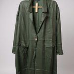 Green Tailored smoking jacket with Classic Lapel Size undefined Photo 2