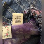 Vintage Tantrums Jean floral Jacket size M Blue Size M Photo 3