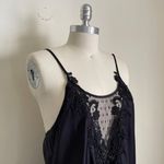 Flora Nikrooz Flora By Black Mesh Slip Dress Photo 1