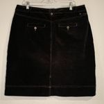 Aventura organic stretch cotton corduroy skirt black 14 Photo 1
