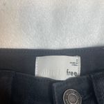 WILFRED FREE Black Denim Mini‎ Skirt Jean Cutoff High Rise 0 Extra Small Photo 1