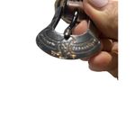 Vintage Western Leather Belt With Silver Photo 2