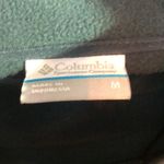 Columbia blue cowl neck sweatshirt size medium fleece quilted pattern fleece Photo 3