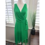 DKNY Green Midi Dress Photo 4