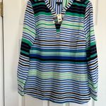 Talbots Multicolor Striped Blouse Photo 1