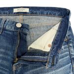 Moussy Vintage Velma Jeans Tapered Distressed Dark Wash Blue Denim Women's 26 Photo 4